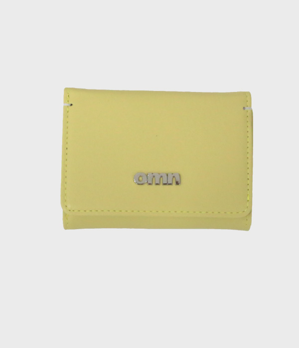 Double-stitch wallet [muse yellow]