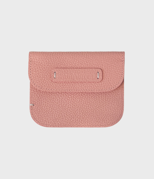 FLAT half wallet [baby pink]