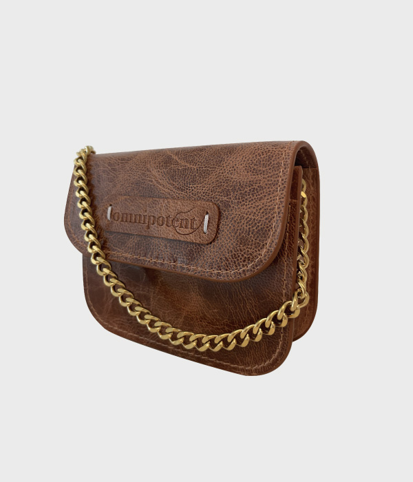 pin wallet bag [vintage brown]