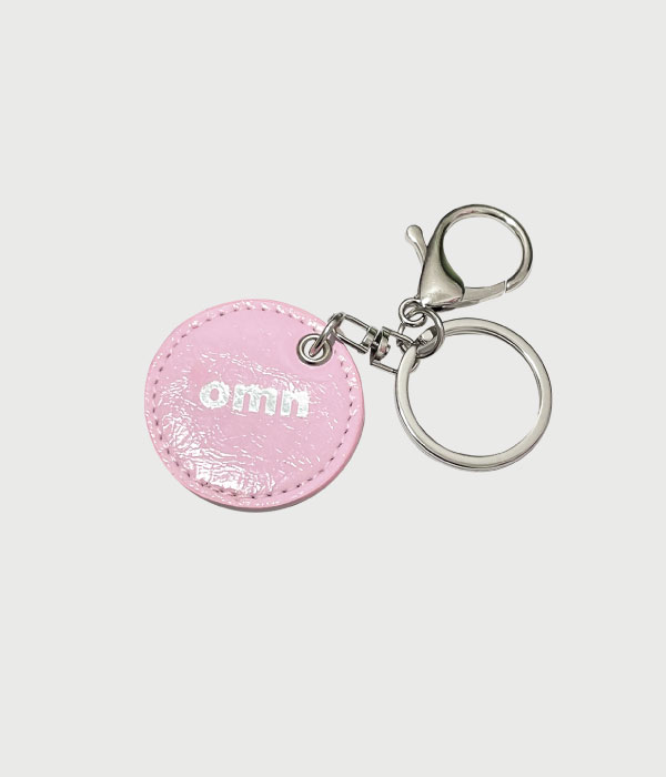 omn 1cent keyring [pink]