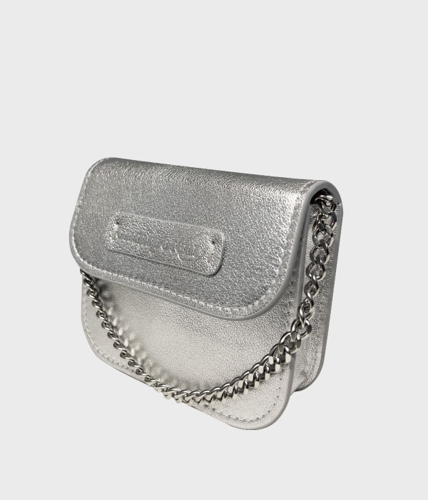 pin wallet bag [silver]