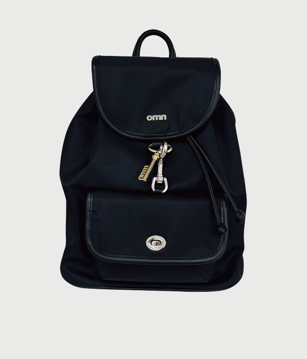 key&amp;backpack [nylon black]
