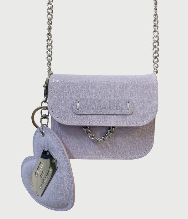 pin wallet bag set [lilac]