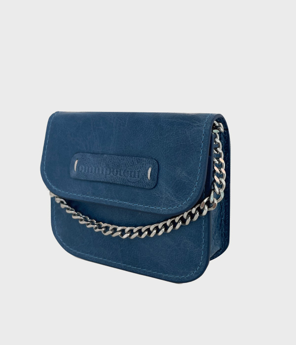 pin wallet bag [vintage blue]